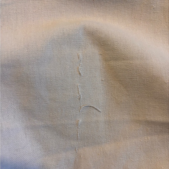 YAURA Elegant One-Shoulder Cream Dress - Picture 6 of 7